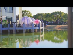 Lều bong bóng tránh tia cực tím Nhà lều cắm trại trong suốt chịu thời tiết