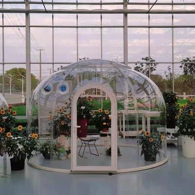 Chất lượng  PC Polycarbonate Garden Bubble Tent Diameter 3.5m Large Dome Tent nhà máy