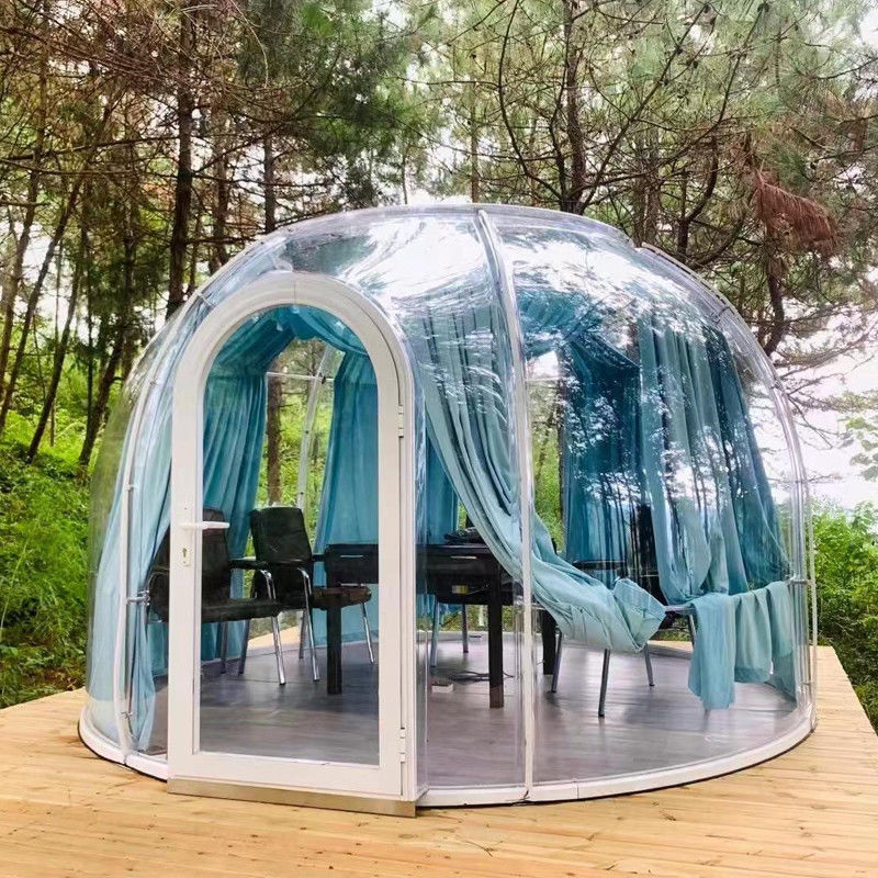 Xưởng chất lượng cao tùy chỉnh Bubble Hut Tent Bubble Igloo Tent Thời tiết Bubble Tent