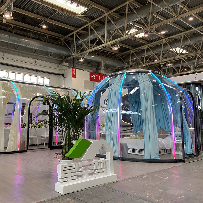 Prefab Modern Sunroom Dome House Garden House Glamping Resort Dome Tent Nhà ở mái vòm
